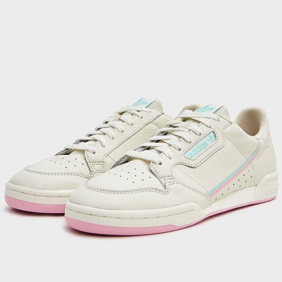 adidas continental 8 off white